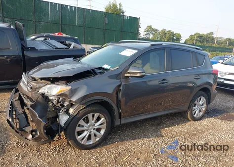 2015 Toyota Rav4 Limited from USA, damaged, VIN 2T3DFREV3FW373952